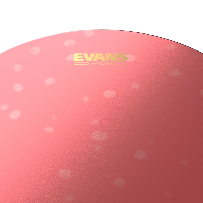 Evans B13HR 13'' Virvelskinn Hydraulic Red coated