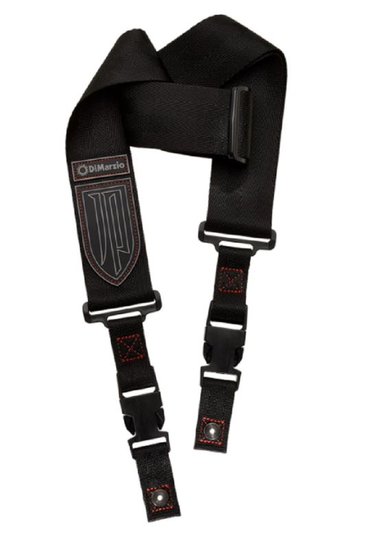 Dimarzio DD2200JPBKRD 2'' ClipLock Strap Nylon John Petrucci Signature