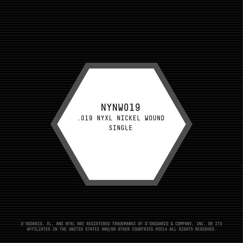 D'Addario NYNW019 Gitarsträng NYXL Nickel Wound 019