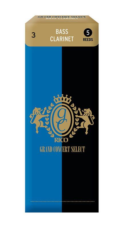 D'Addario RGB05SCL300 Rörblad Grand Consert Select Bas-Klarinett 5-p. 3