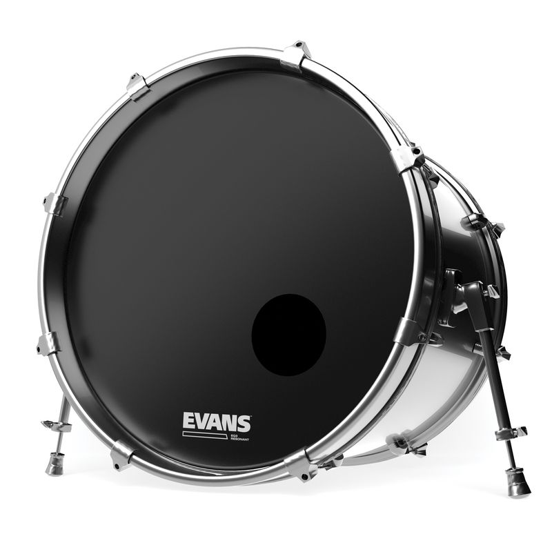 Evans BD20RB 20'' Bastrumskinn EQ3 Resonant Black