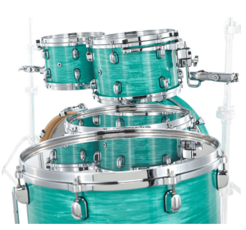 Tama WBR52RZS-SGS SC Walnut/Birch 5-shellkit (10,12,14,16,22), Surf Green Silk
