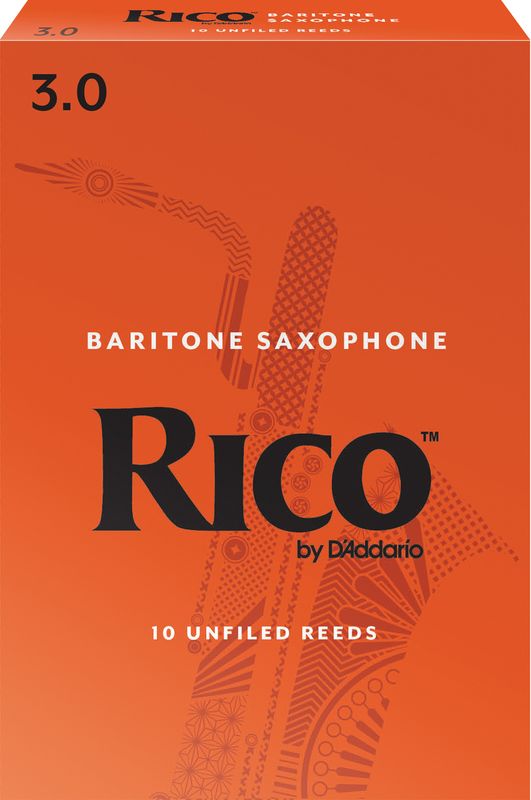 D'Addario RLA1030 Rörblad Rico Baritone-sax 10-p. 3