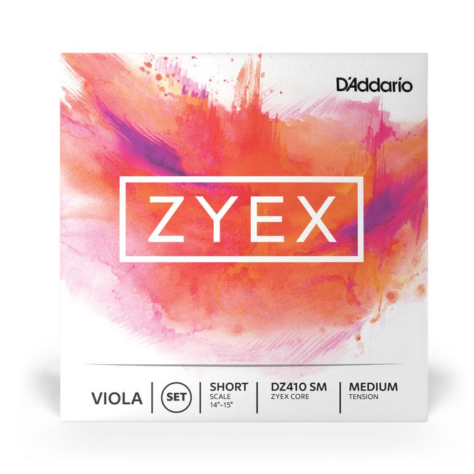 Hovedbilde Daddario Orchestral DZ410 SM Zyex Viola Set Short/Medium Tension