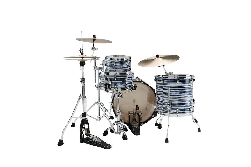 Tama MR32CZS-BWO SC Maple 3-shellkit (12,16,22), Blue & White Oyster