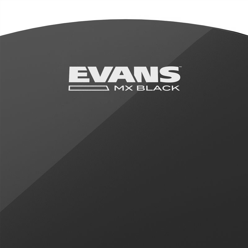 Evans TT10MXB Pukskinn MX Black Marching Tenor 10''