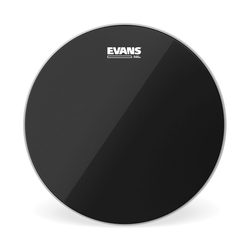 Evans TT16CHR 16'' Pukskinn Black Chrome Clear