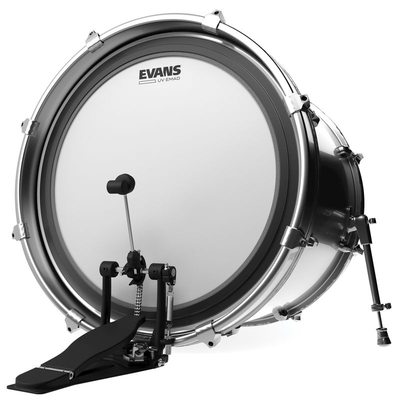 Evans BD26EMADUV 26'' Bastrumskinn EMAD UV Coated