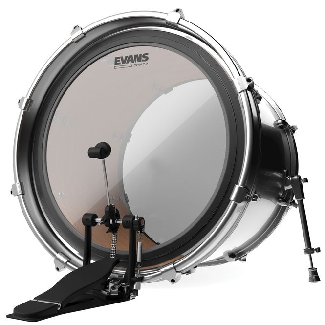 Hovedbilde Evans BD26EMAD2 26'' Bastrumskinn EMAD System