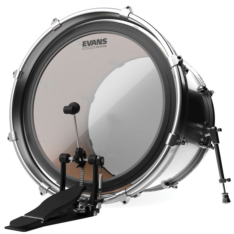 Evans BD26EMAD2 26'' Bastrumskinn EMAD System