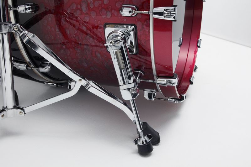 Tama WBS52RZS-MDR SC Walnut/Birch 5-shellkit (10,12,14,16,22),Molten Dark Raspberry Fade