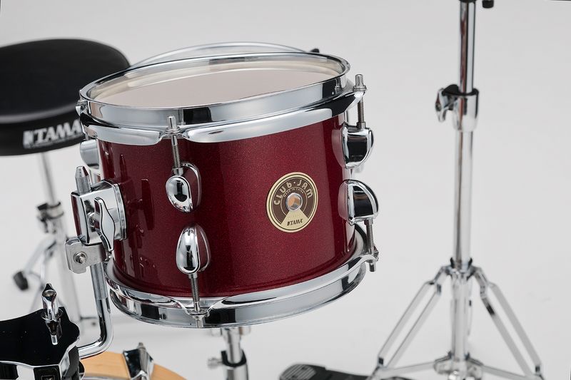 Tama LJK44H4-CPM Club Jam-Kit, 4-del.med stativ, Candy Apple Mist
