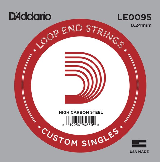 Hovedbilde D'Addario LE0095 Banjo/Mandolin Loop End Plain ...