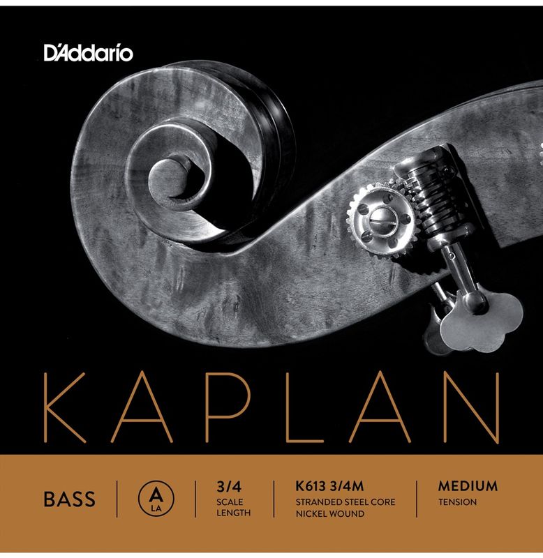 Daddario Orchestral K613 3/4M Kaplan Bas A 3/4 /Medium Tension