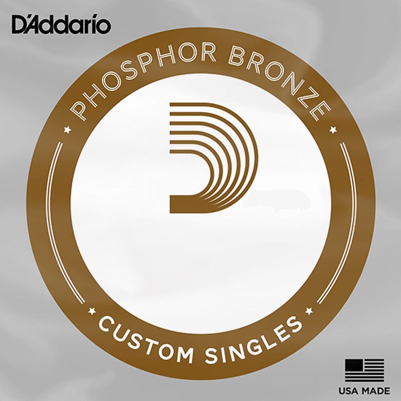 D'Addario PBB080 Bassträng Akustisk bas Phosphor Bronze 080