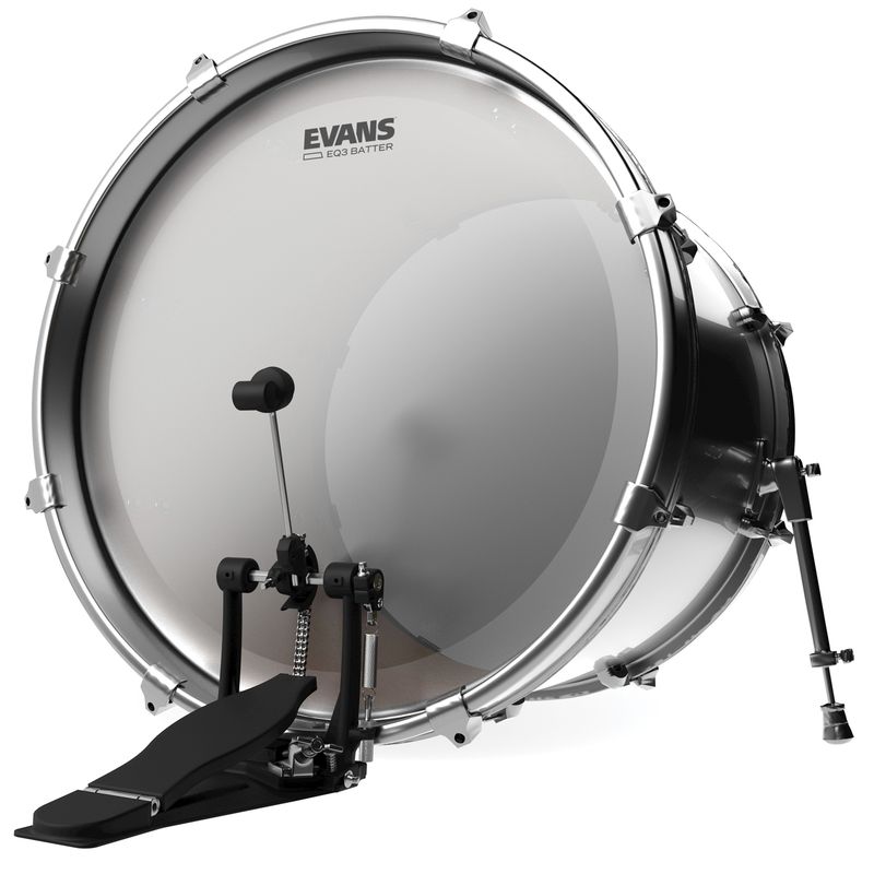 Evans BD18GB3C 18'' Bastrumskinn EQ3 Batter Coated
