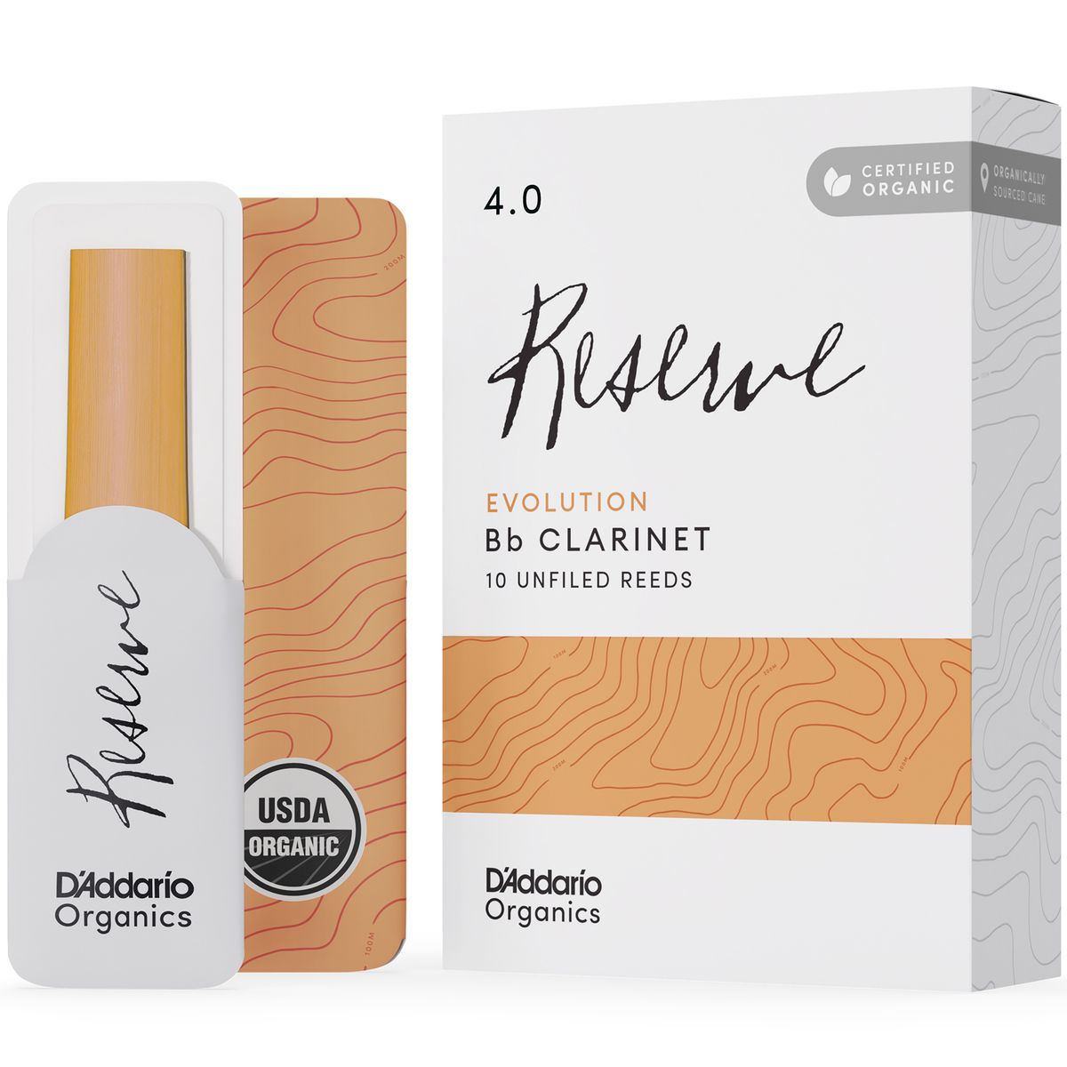 D'Addario ODCE1040 Org. Reserve Evolution Bb-Klarinett 10-p 4.0