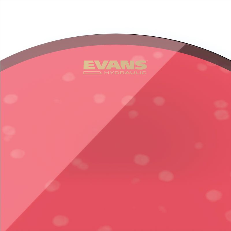 Evans TT14HR 14'' Pukskinn Hydraulic Red