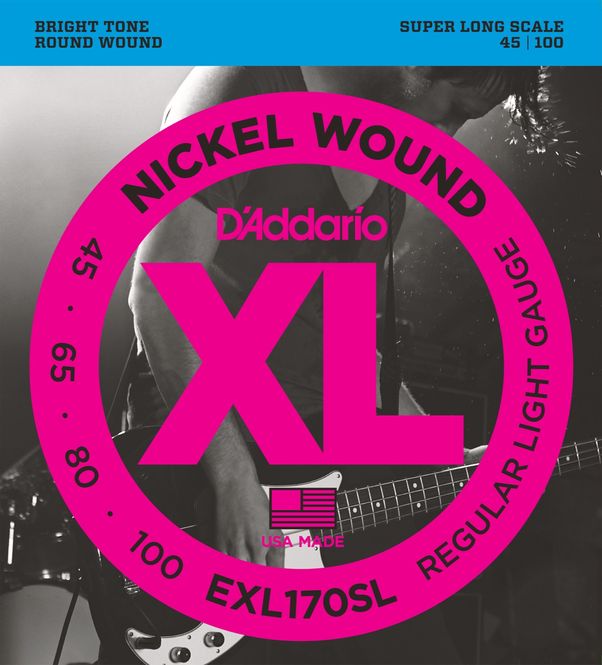 Hovedbilde D'Addario EXL170SL Strängset Elbas Nickel Wound ...