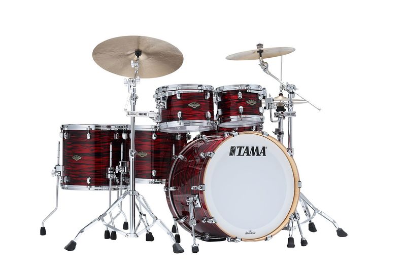 Tama WBR52RZS-ROY SC Walnut/Birch 5-shellkit (10,12,14,16,22), Red Oyster