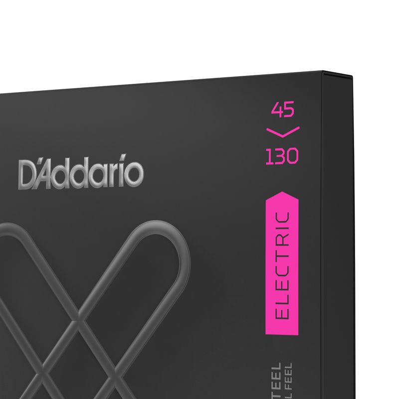 D'Addario XTB45130 Strängset Elbas XT Coated 045-130 (5-str) Long