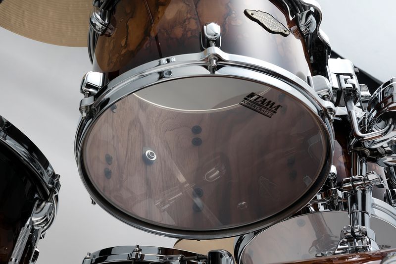 Tama WBS42S-MBR SC Walnut/Birch 4-shellkit (10,12,16,22), Molten Brown Burst