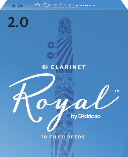 Hovedbilde D'Addario RCB1020 Rörblad Royal Bb-Klarinett. 10-p. 2