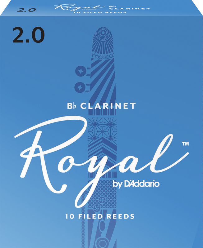 D'Addario RCB1020 Rörblad Royal Bb-Klarinett. 10-p. 2