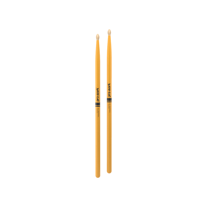Promark TX5AW-YELLOW Classic Painted Forward 5A, Oval tip - Yellow