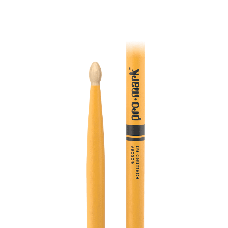 Promark TX5AW-YELLOW Classic Painted Forward 5A, Oval tip - Yellow