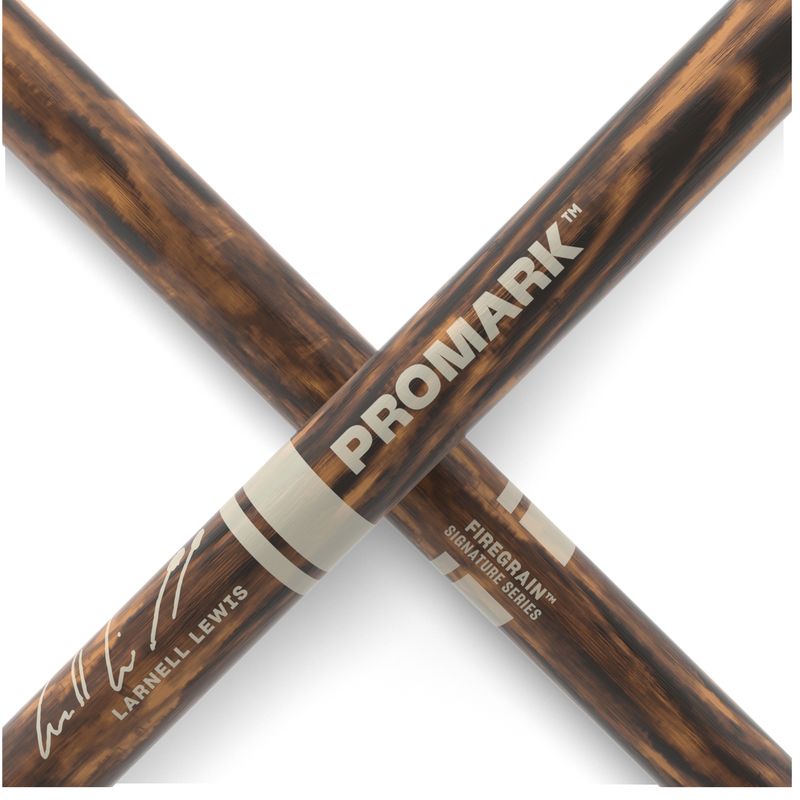 Promark RBLLW-FG Larnell Lewis Signature, Firegrain Hickory, Acorn tip