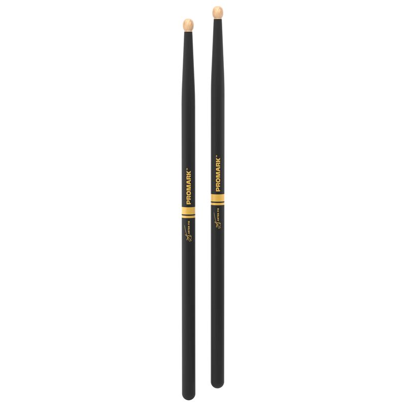 Promark TXAFW-AG Anton Fig ActiveGrip Signature, Hickory, Large Round tip