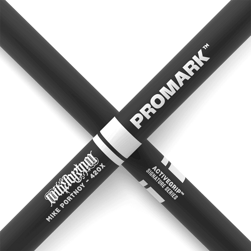 Promark TXMP420XW-AG Mike Portnoy 420X Signature, ActiveGrip, Hickory, Wood tip