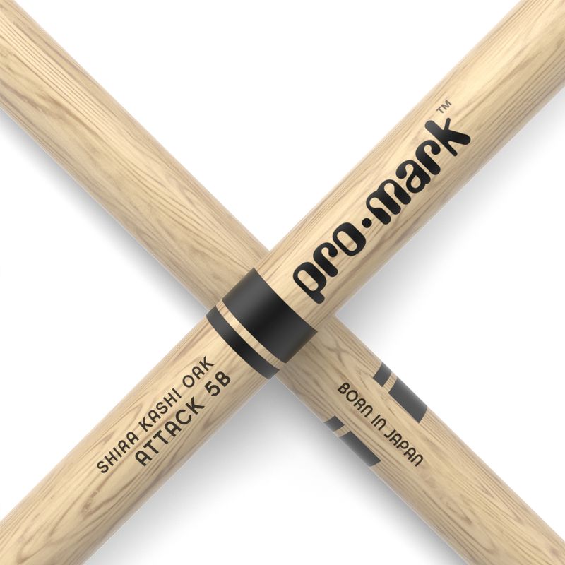 Promark PW5BN Classic Attack, 5B, Oak, Nylon tip