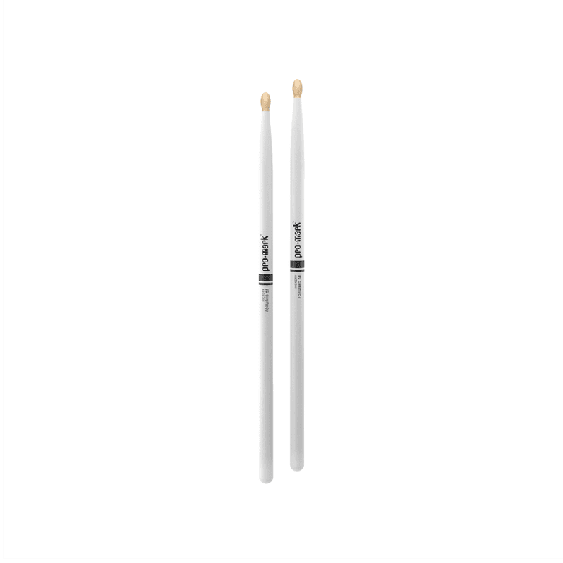 Promark TX5BW-WHITE Classic Painted Forward 5B, Oval tip - White