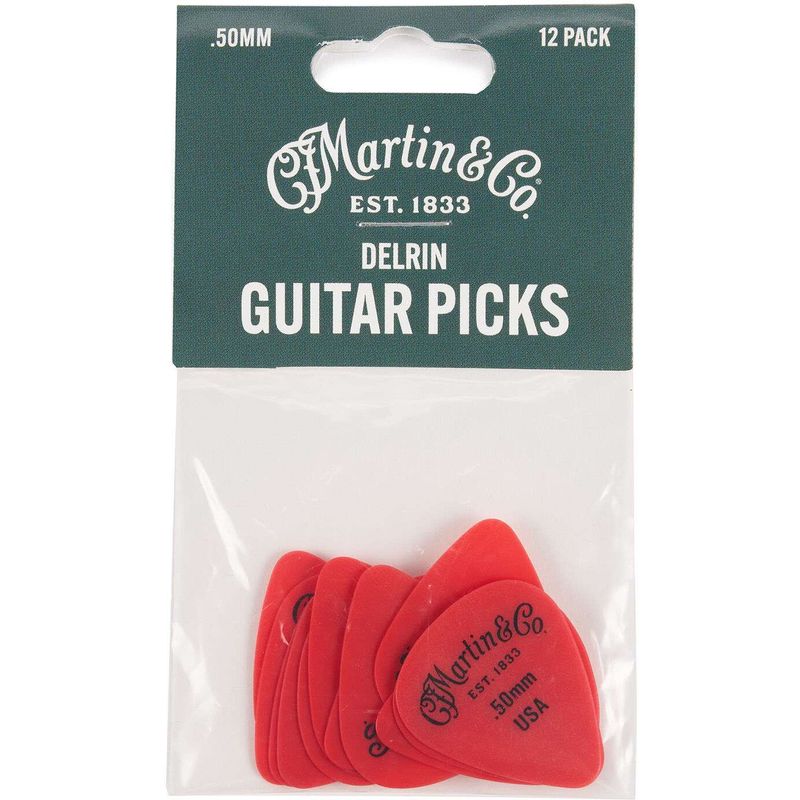 Martin Pick Delrin .50mm 12stk