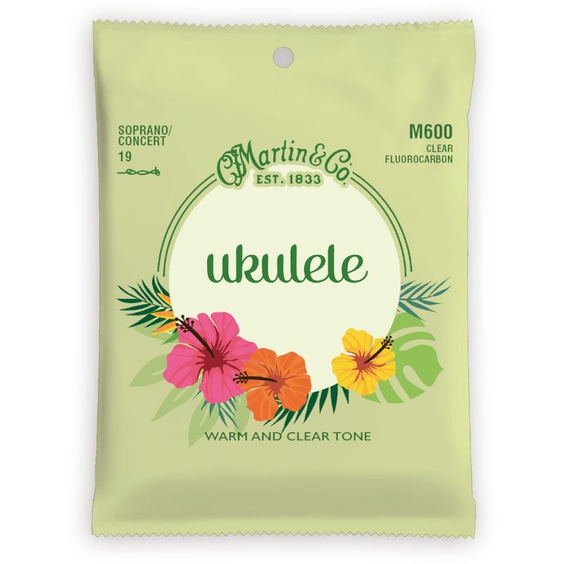 Martin M600 Ukulele Strings - Soprano/Concert
