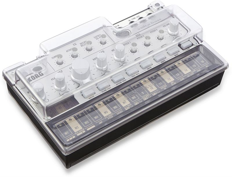 Decksaver Skyddslock till Korg Volca Beats, Bass, FM, Keys & Sample