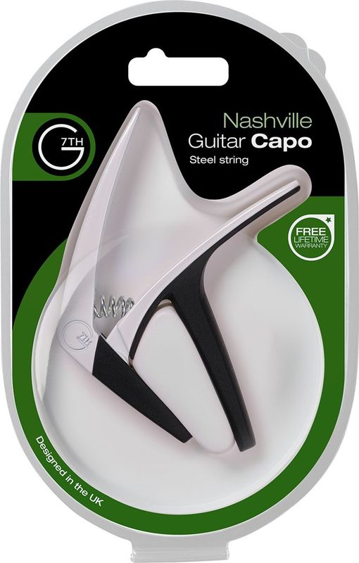 G7th Nashville Capo 6 String White