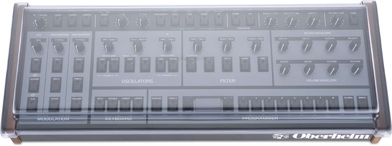 Decksaver Cover for Oberheim OB-X8 Desktop (Soft-Fit)