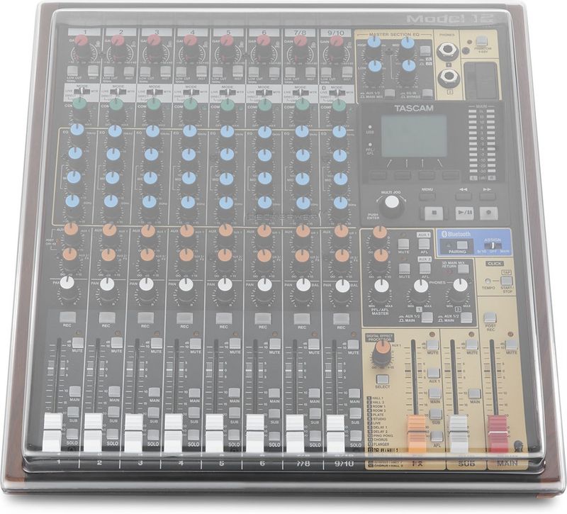 Decksaver Skyddslock till Tascam Model 12