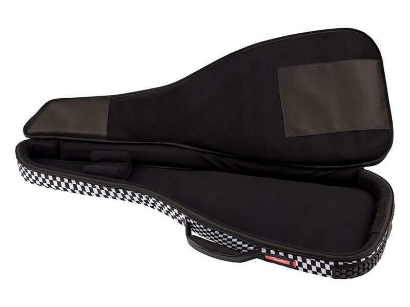 Fender FE620 electric guitar gig bag, checkerboard