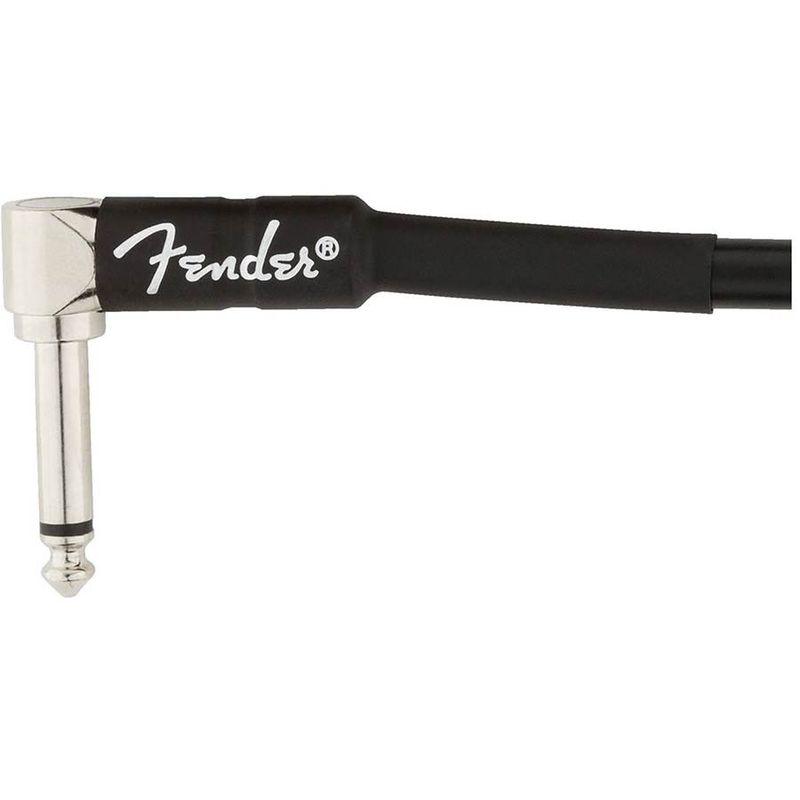 Fender Professional Series Inst.cable, 3ft, 2x angled, black