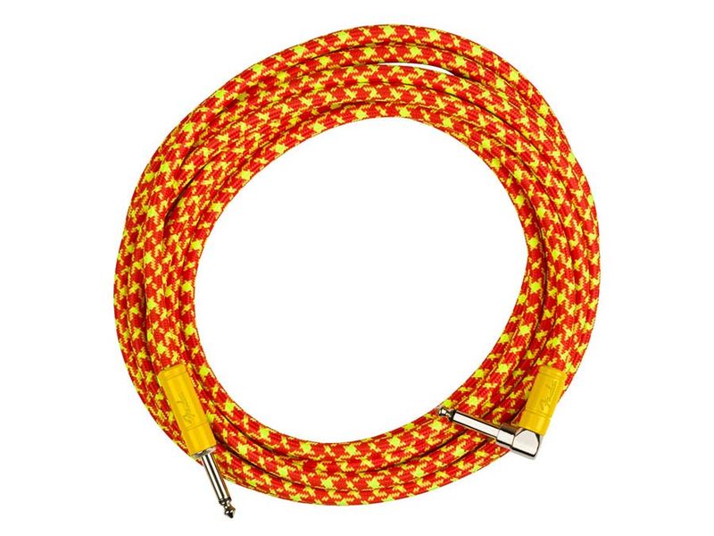 Fender Mononeon 18,6' angled Inst.cable, orange