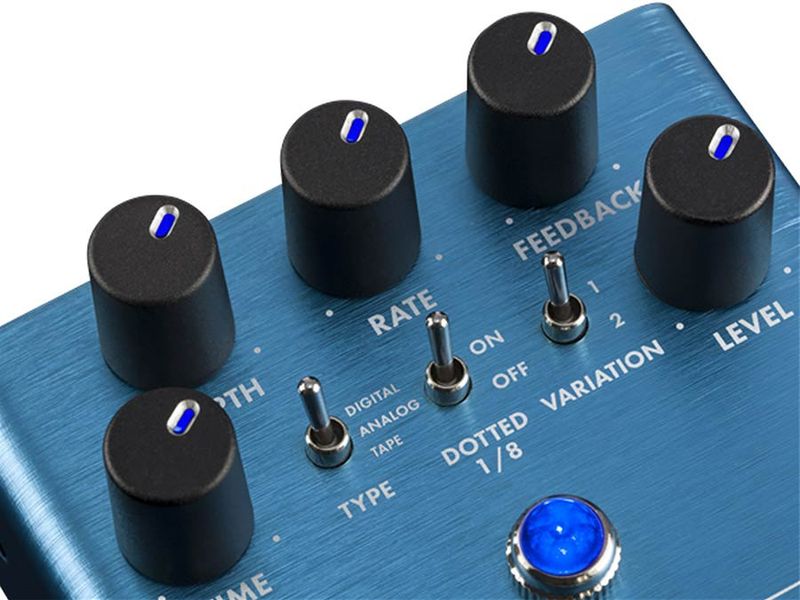 Fender Mirror Image Delay, effects pe
