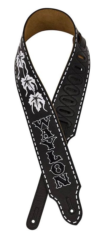 Fender  Waylon Jennings premium grain leather guitar strap,