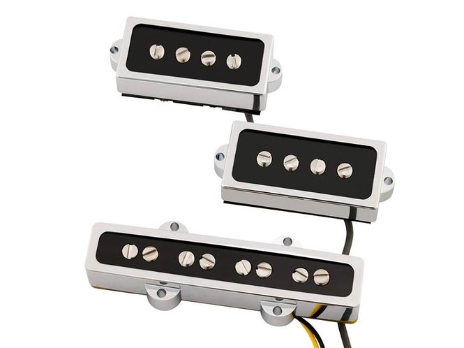 Hovedbilde Fender cobalt chrome P/J Bass pickup set