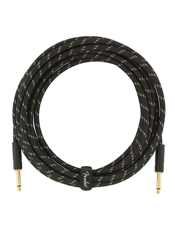 Fender Deluxe Series Inst.cable, 18.6ft, black tweed