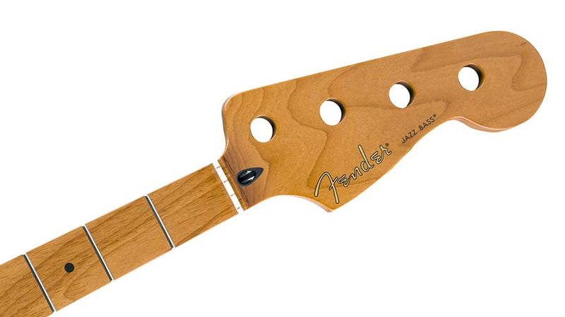 Fender GRP roasted maple Jazz Bass neck, 20 medium jumbo fret