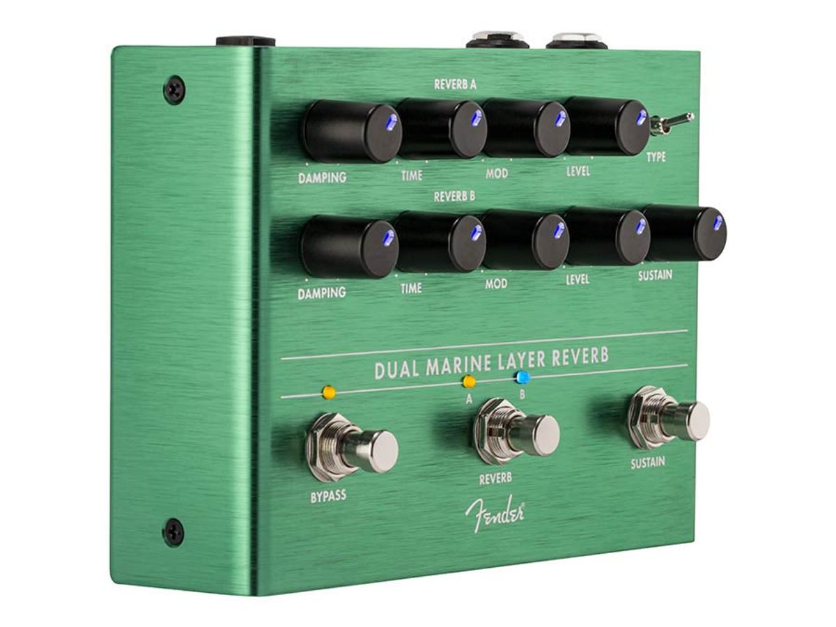 Fender Dual Marine Layer Reverb, effe